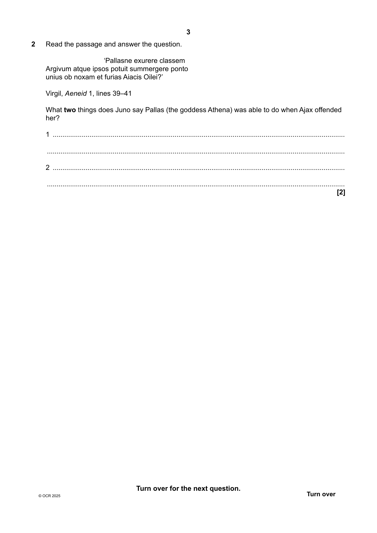 OCR GCSE Latin Paper 5 2025 Question Paper PDF IMG-3