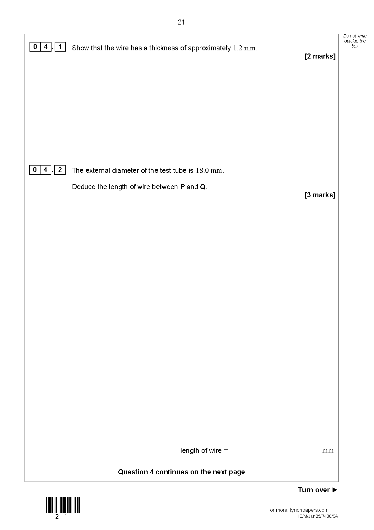 AQA A Level Physics 7408/3A Astrophysics 2025 Question Paper IMG-1