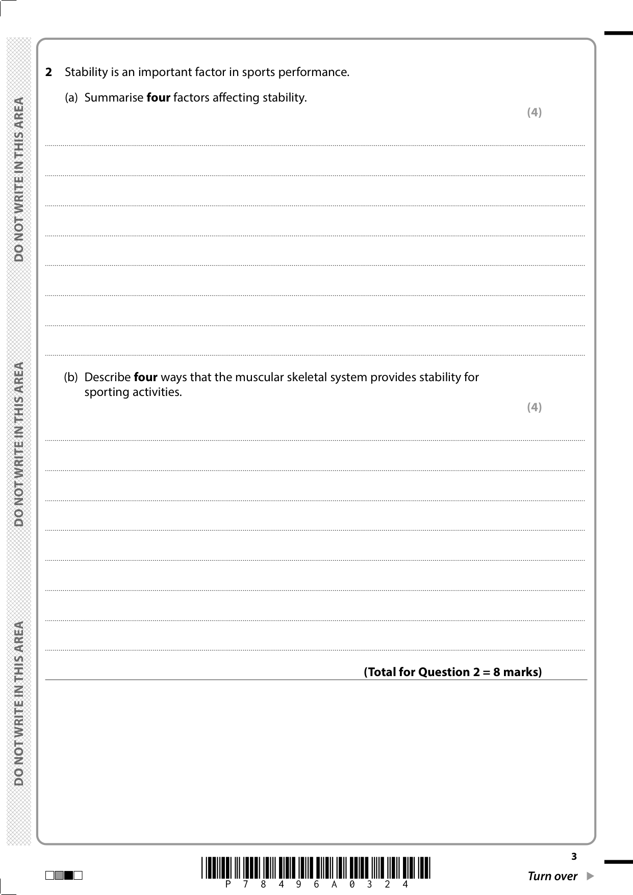 Pearson Edexcel A Level Physical Education Paper 1 2025 QP IMG-3