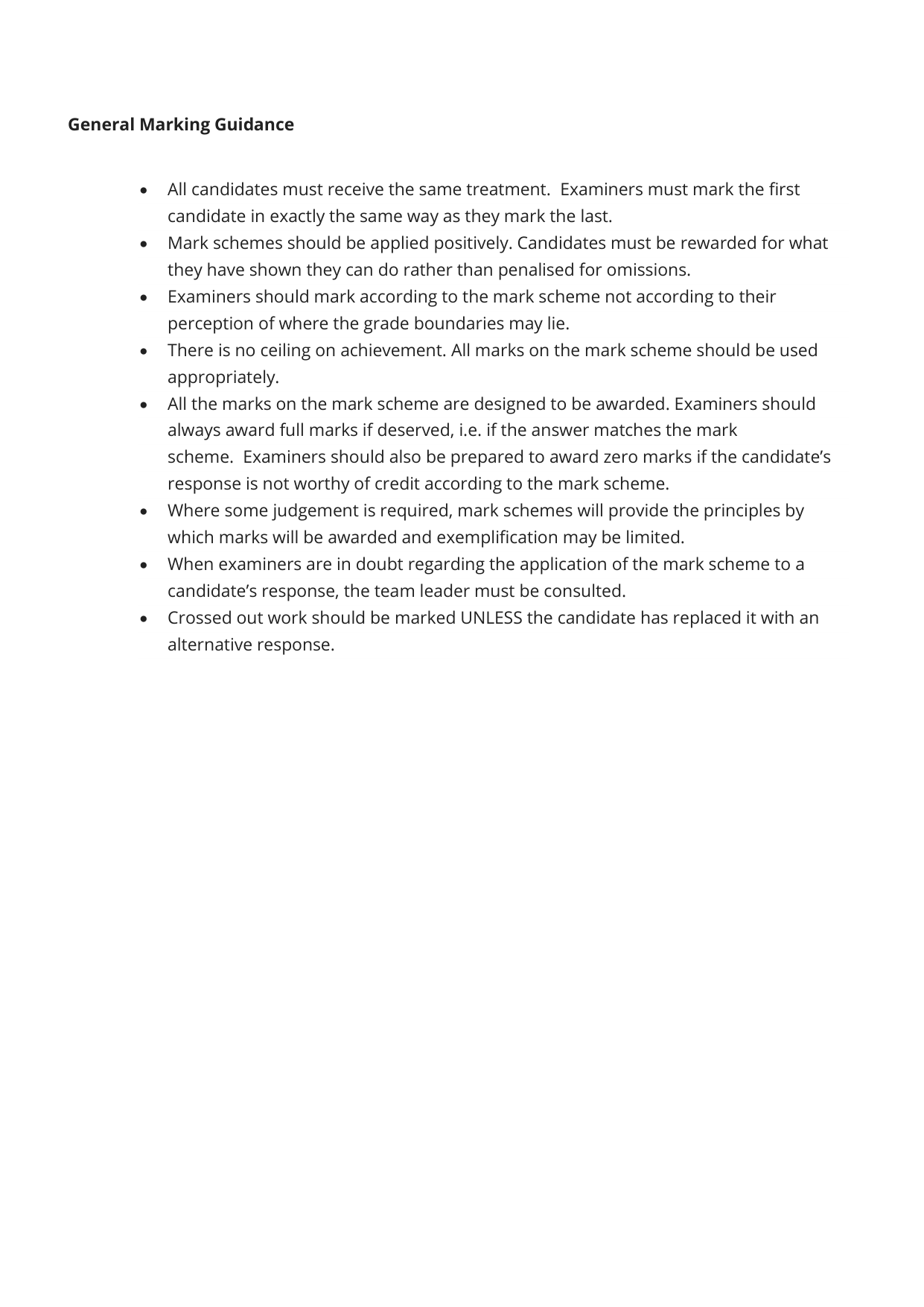 Pearson Edexcel A Level Turkish Paper 1 2025 Mark Scheme IMG-3