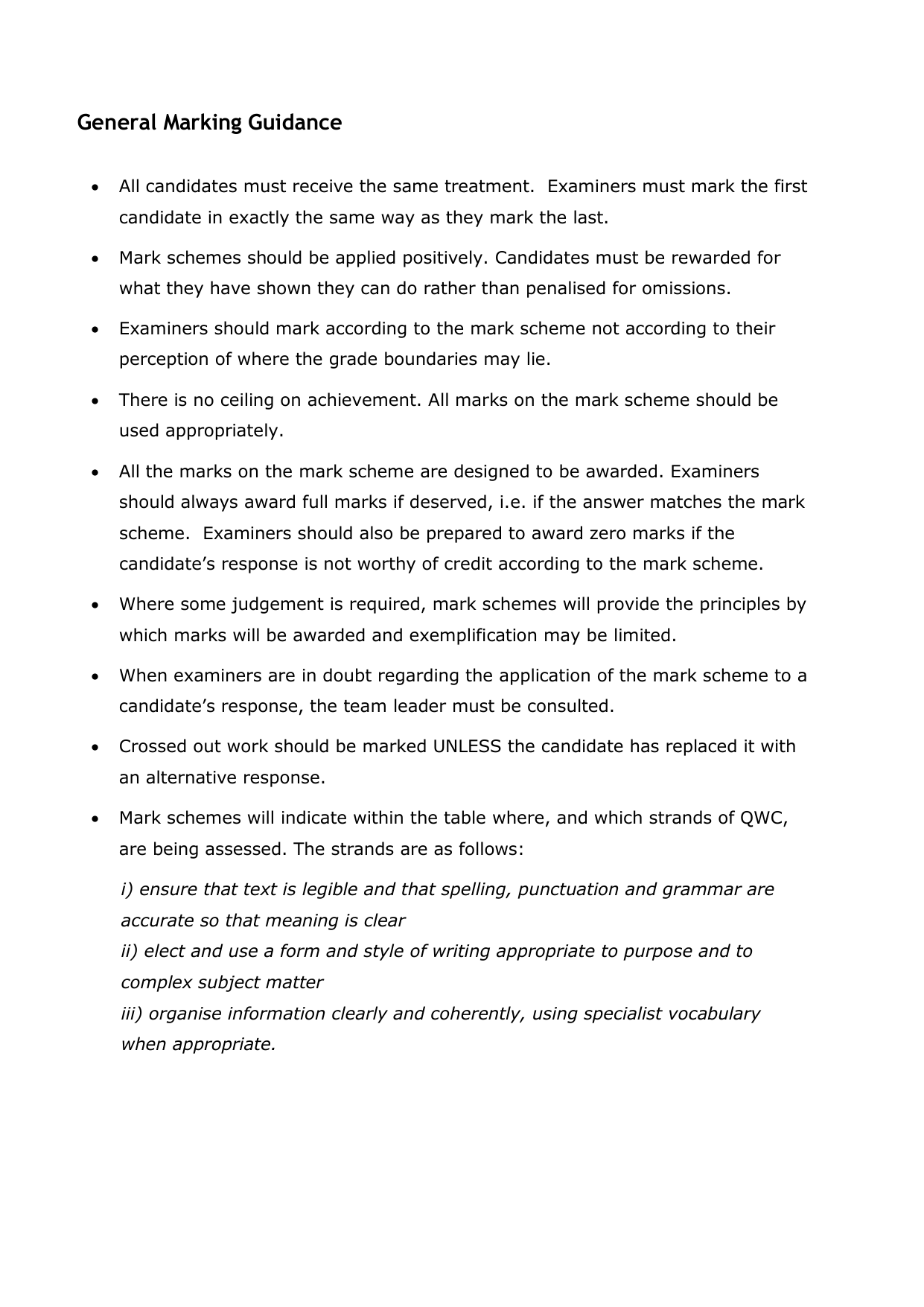 Pearson Edexcel GCSE Business Paper 2 2025 Mark Scheme IMG-3