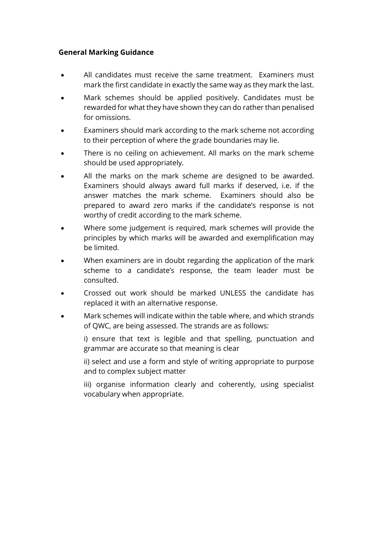 Pearson Edexcel AS Chemistry Paper 2 2025 Mark scheme IMG-3