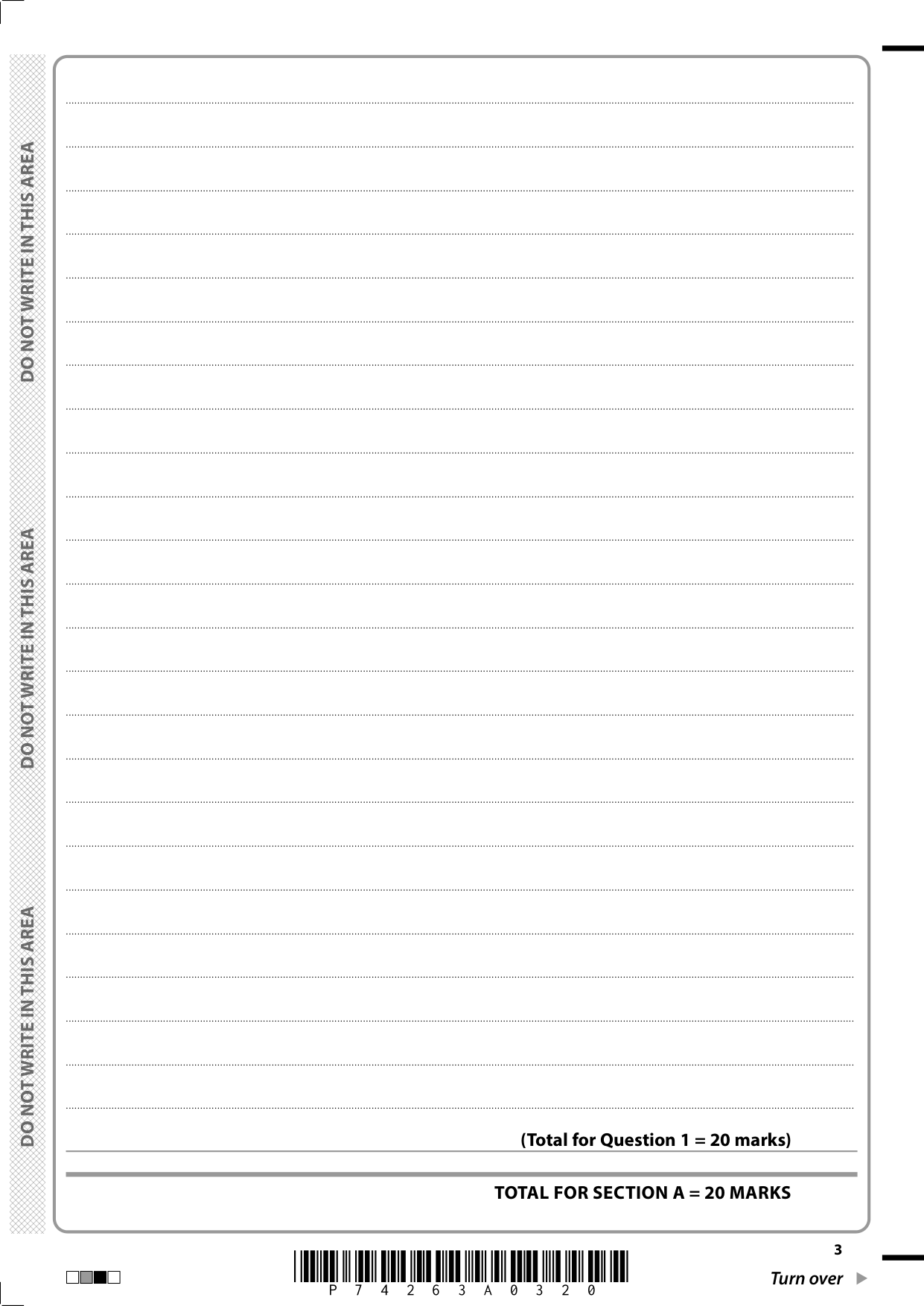 Pearson Edexcel A Level Turkish Paper 1 2025 Question Paper IMG-3