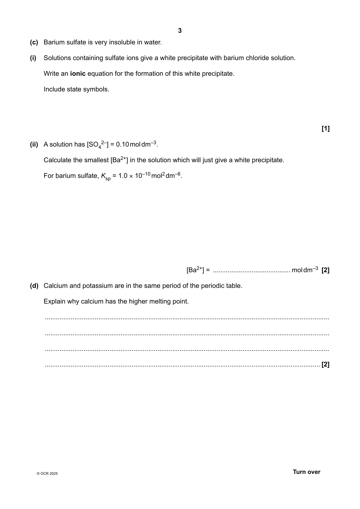 OCR A Level Chemistry B Paper 3 2025 Question Paper IMG-3