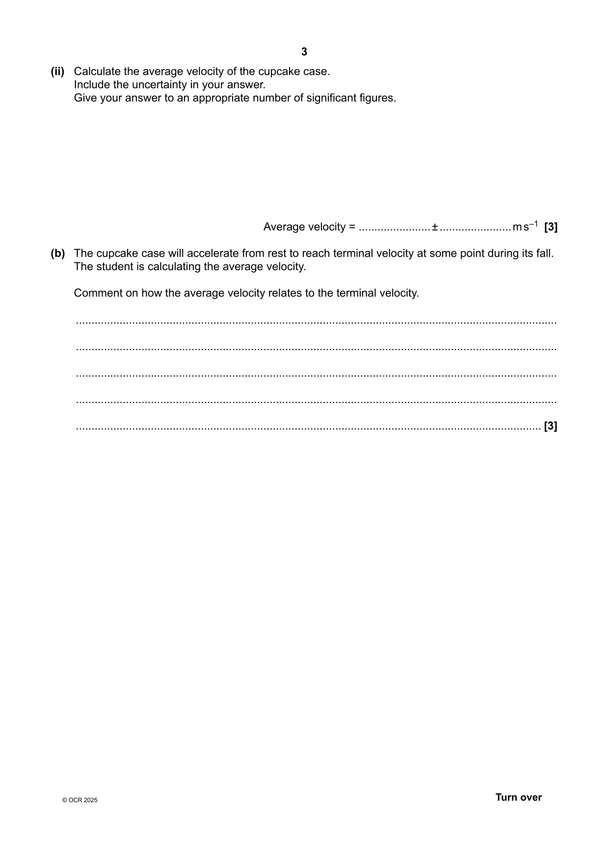 OCR A Level Physics B Paper 3 2025 Question Paper IMG-3