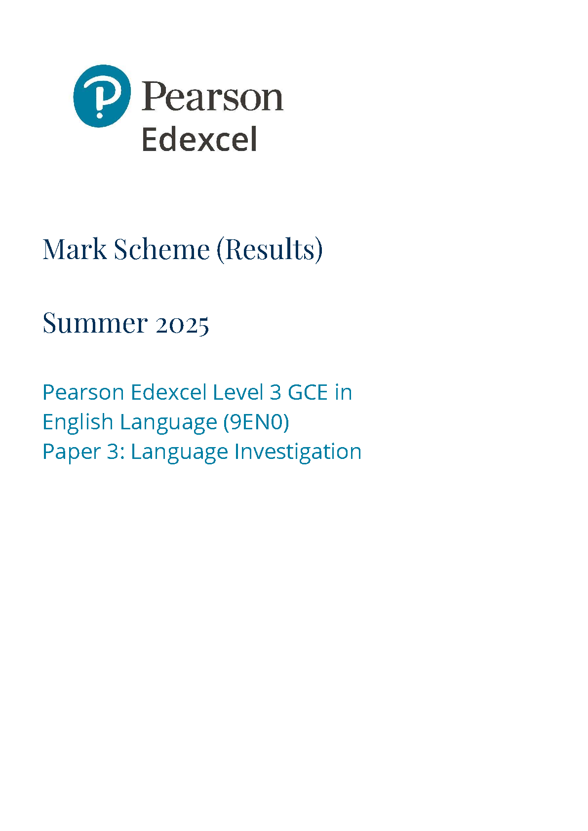 Pearson Edexcel A Level English Language 2025 Paper 3 MS IMG-1