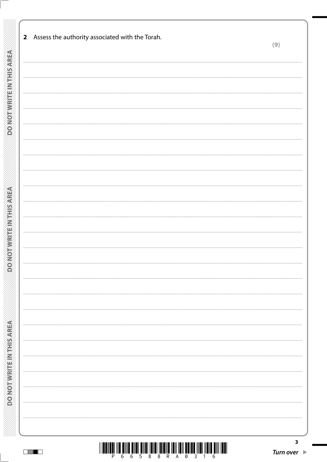 Pearson Edexcel AS Religious Studies Paper 4E 2025 QP IMG-3
