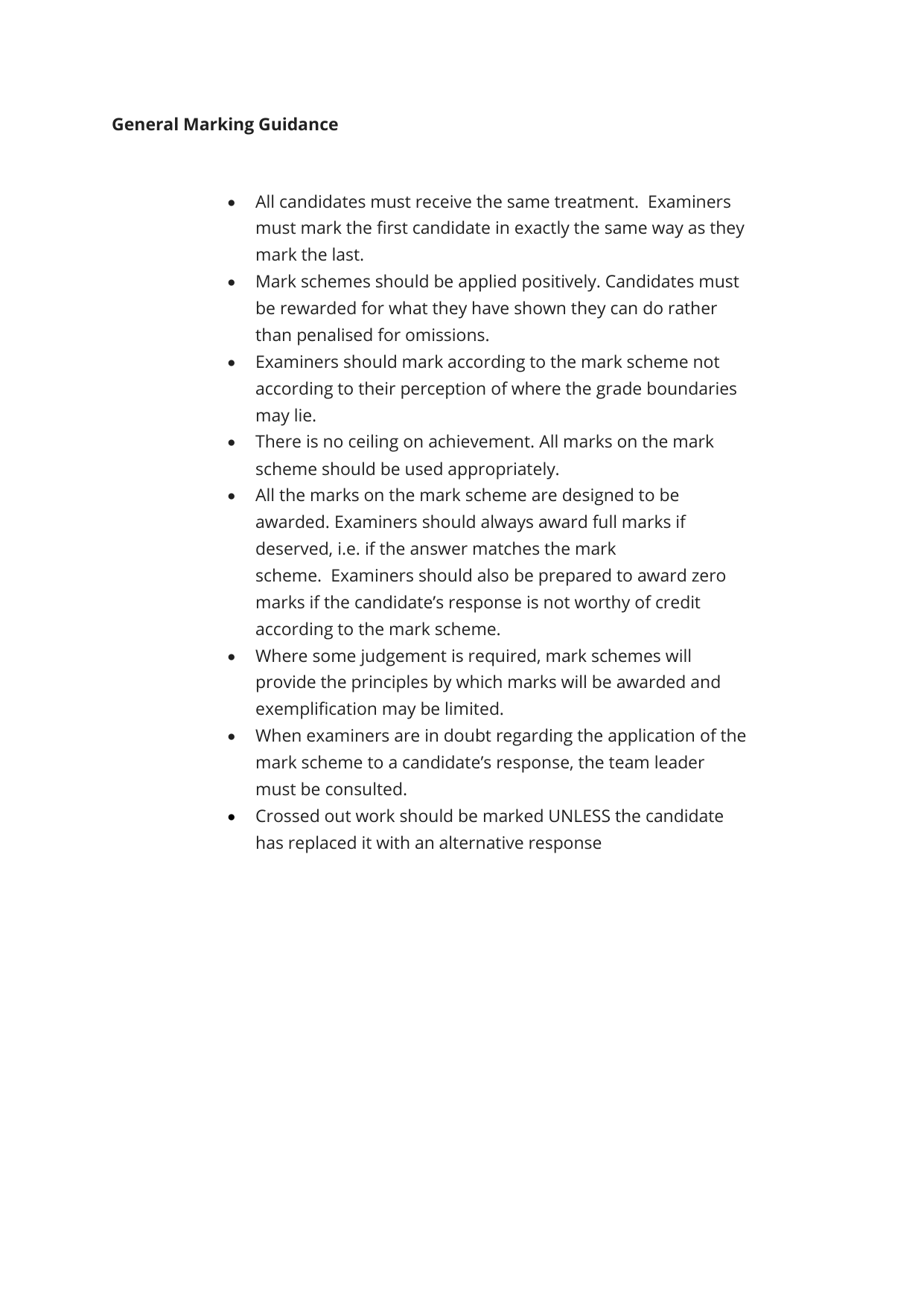 Pearson Edexcel A Level Biology B Paper 1 2025 Mark scheme IMG-3