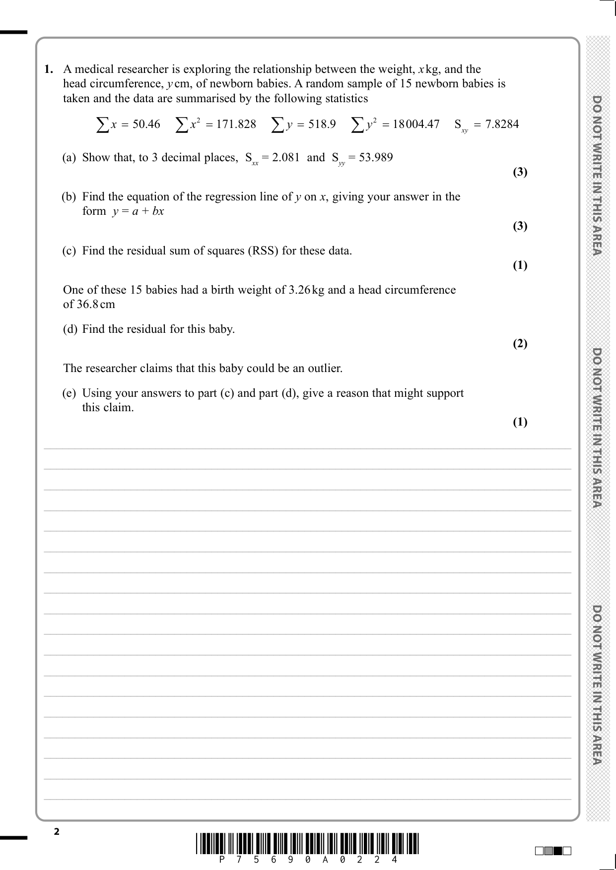 Pearson Edexcel A Level Further Mathematics Paper 4B 2025 QP