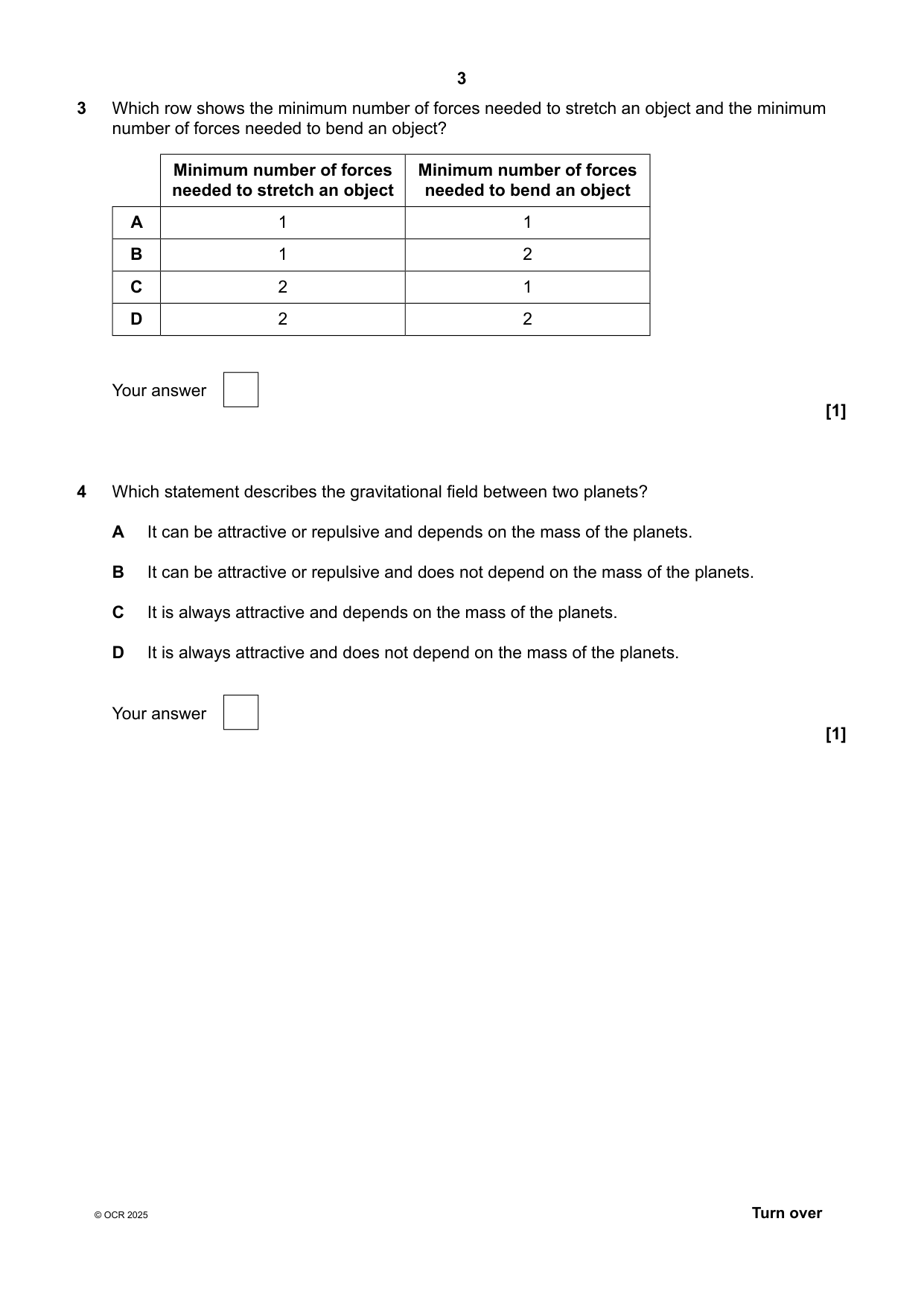 OCR GCSE Physics Paper 1 2025 Question Paper IMG-3