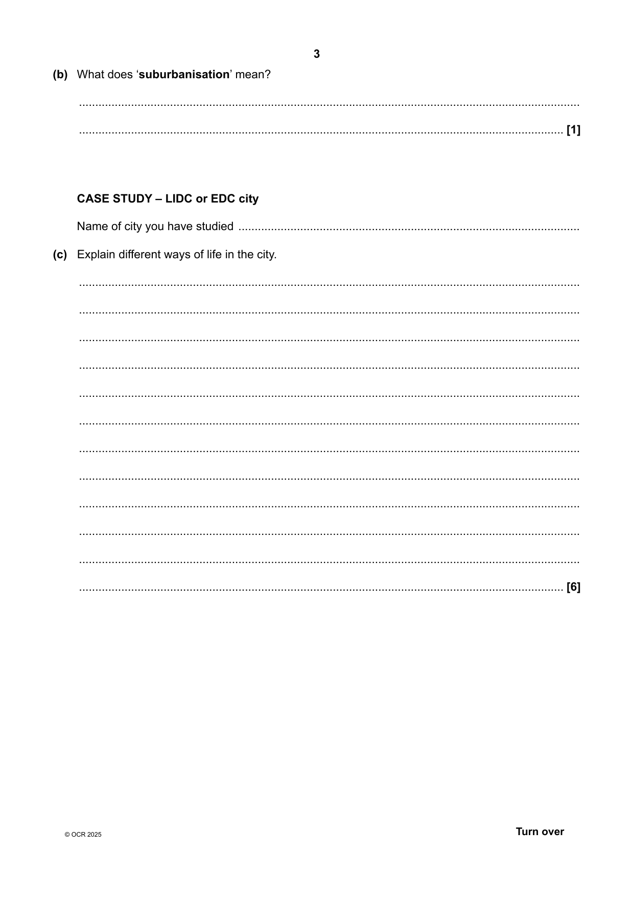 OCR GCSE Geography B Paper 2 2025 Question Paper PDF IMG-3