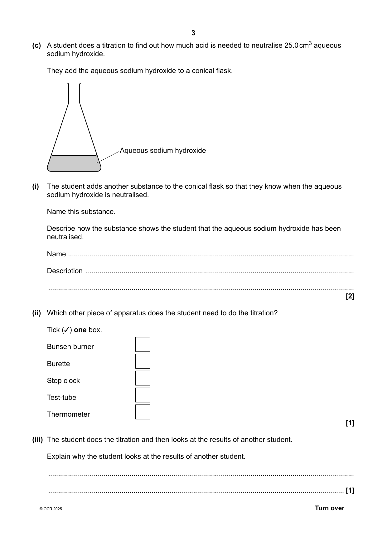 OCR GCSE Chemistry  B Paper 2 2025 Question Paper IMG-3