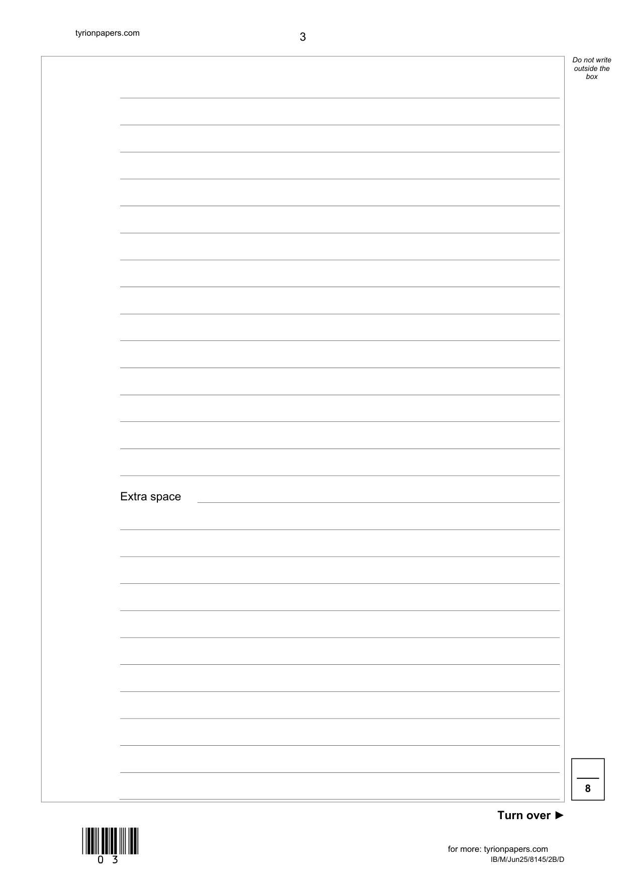AQA GCSE History Paper 2B Section B/D 2025 Question Paper IMG-3