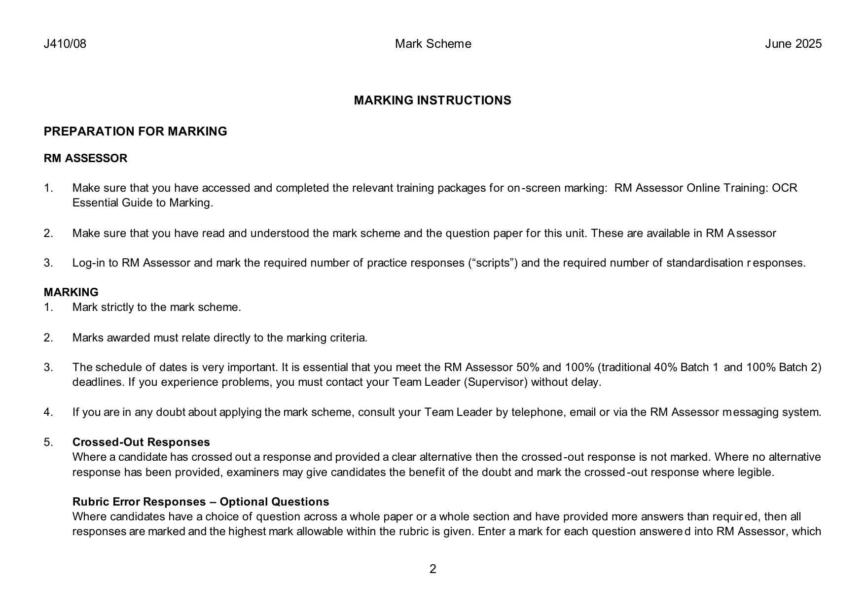 OCR GCSE History Paper 8 2025 Mark Scheme IMG-3