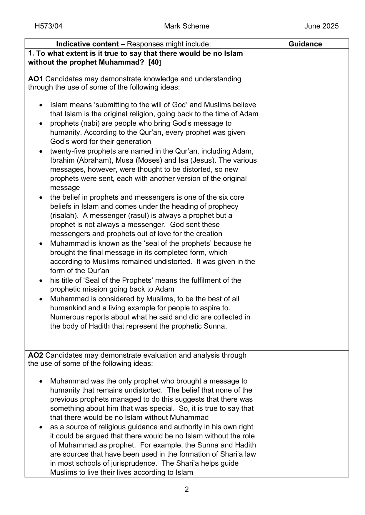 OCR A Level Religious Studies Paper 4 2025 MS IMG-3