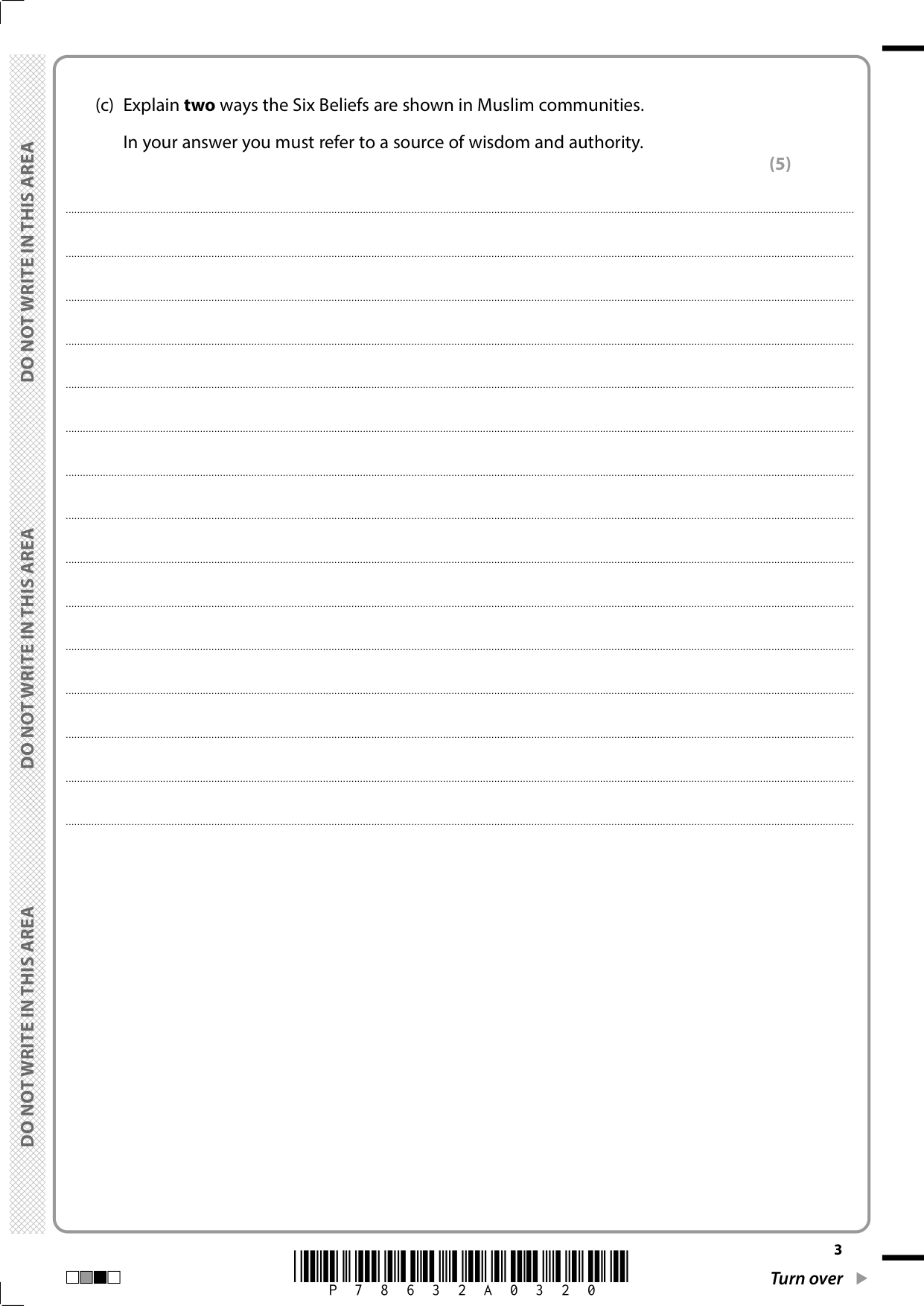 Pearson Edexcel GCSE Religious Studies B Paper 3C 2025 QP IMG-3