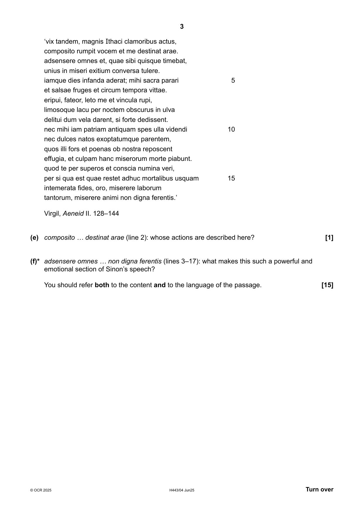 OCR A Level Latin Paper 4 2025 Question Paper IMG-3