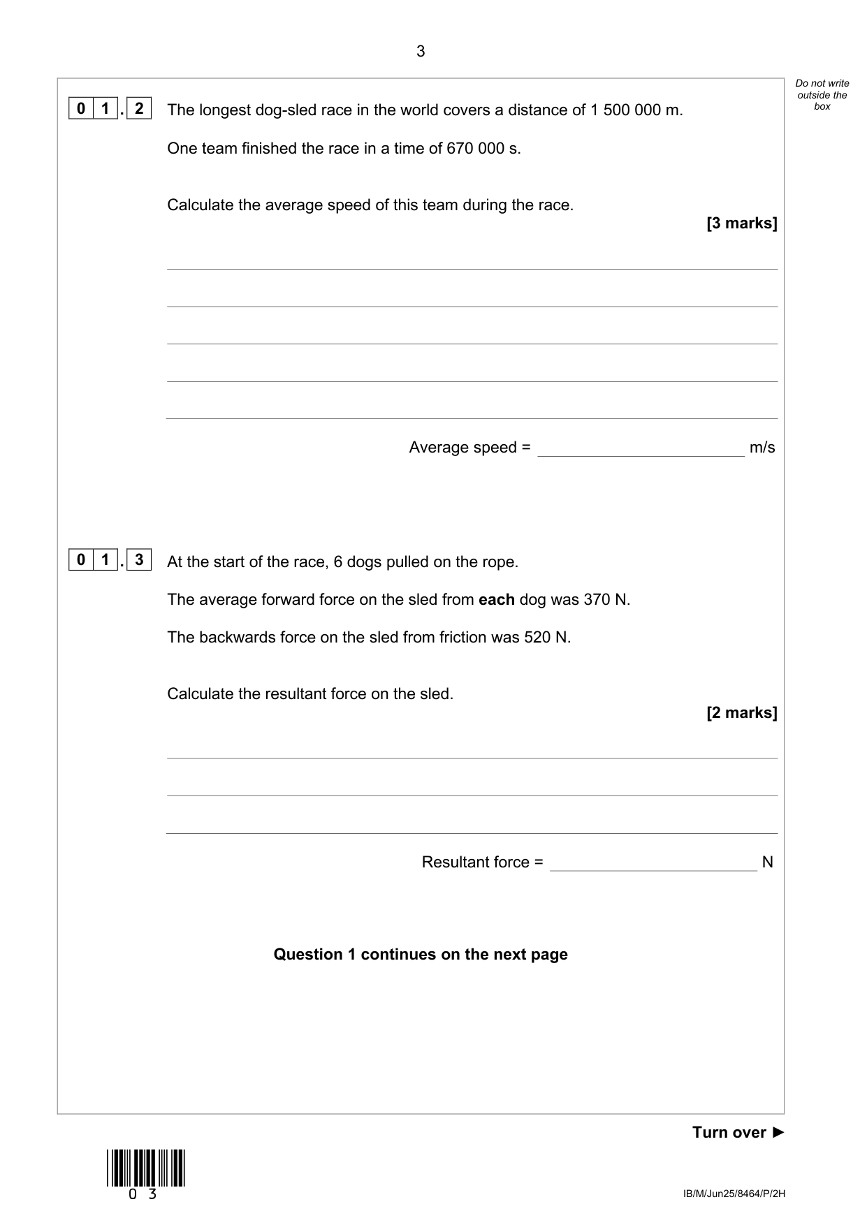 AQA GCSE Trilogy Physics 2H 2025 Question Paper PDF IMG-3
