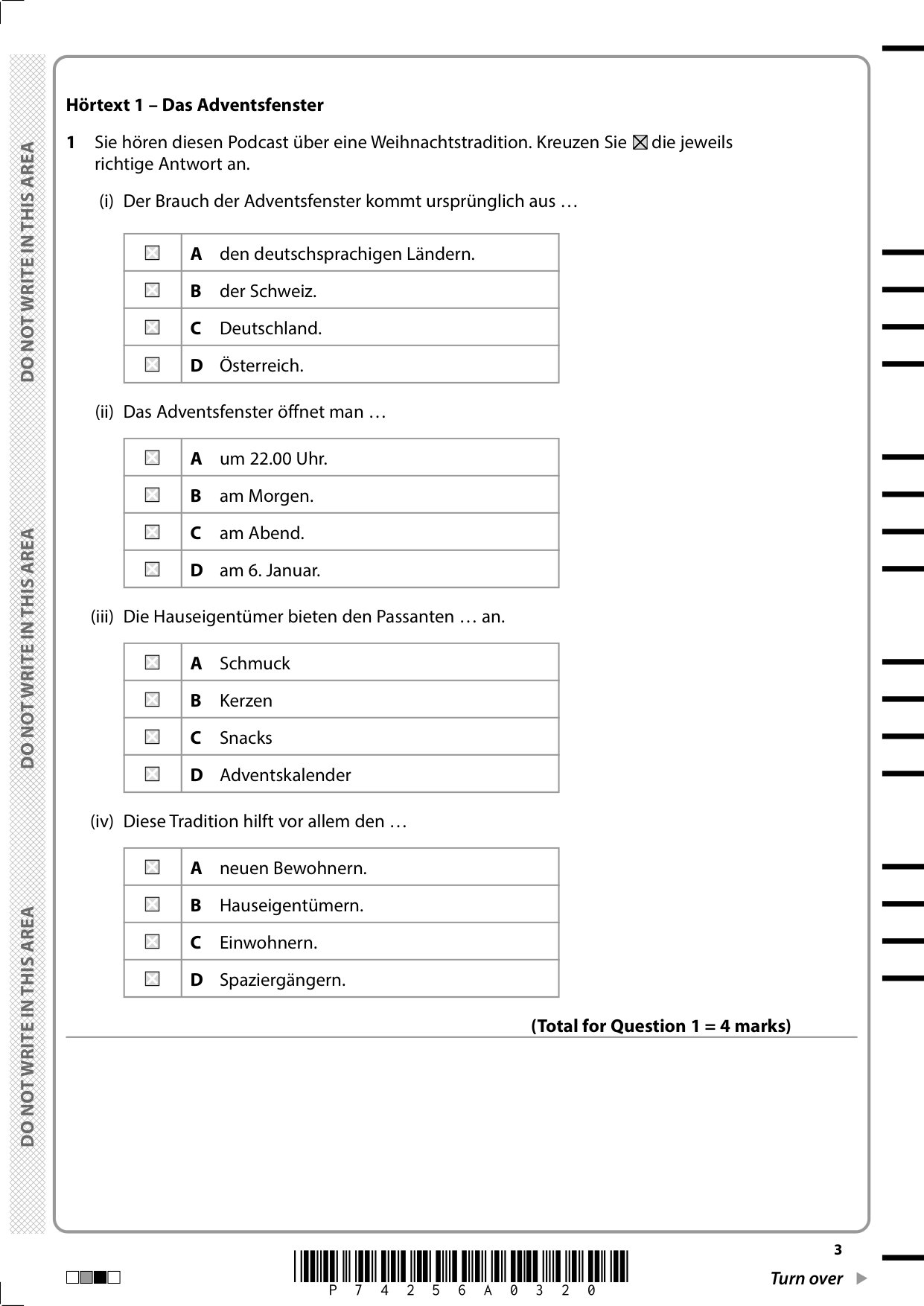 Pearson Edexcel A Level German 2025 Paper 1 Question Paper IMG-3