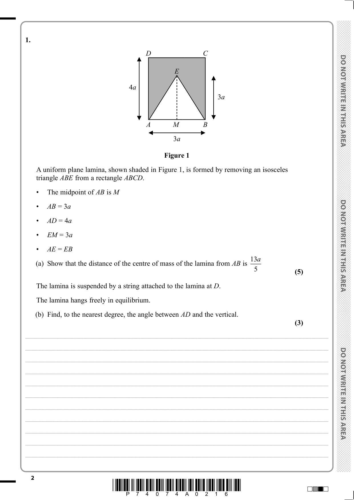 Pearson Edexcel AS Further Mathematics Paper 26 2025 QP