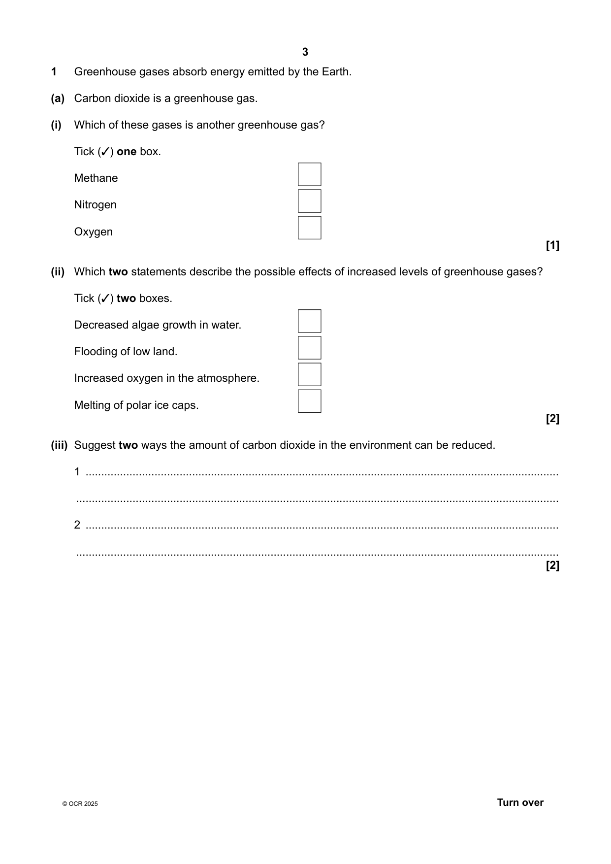OCR GCSE Chemistry B Paper 1 2025 Question Paper IMG-3