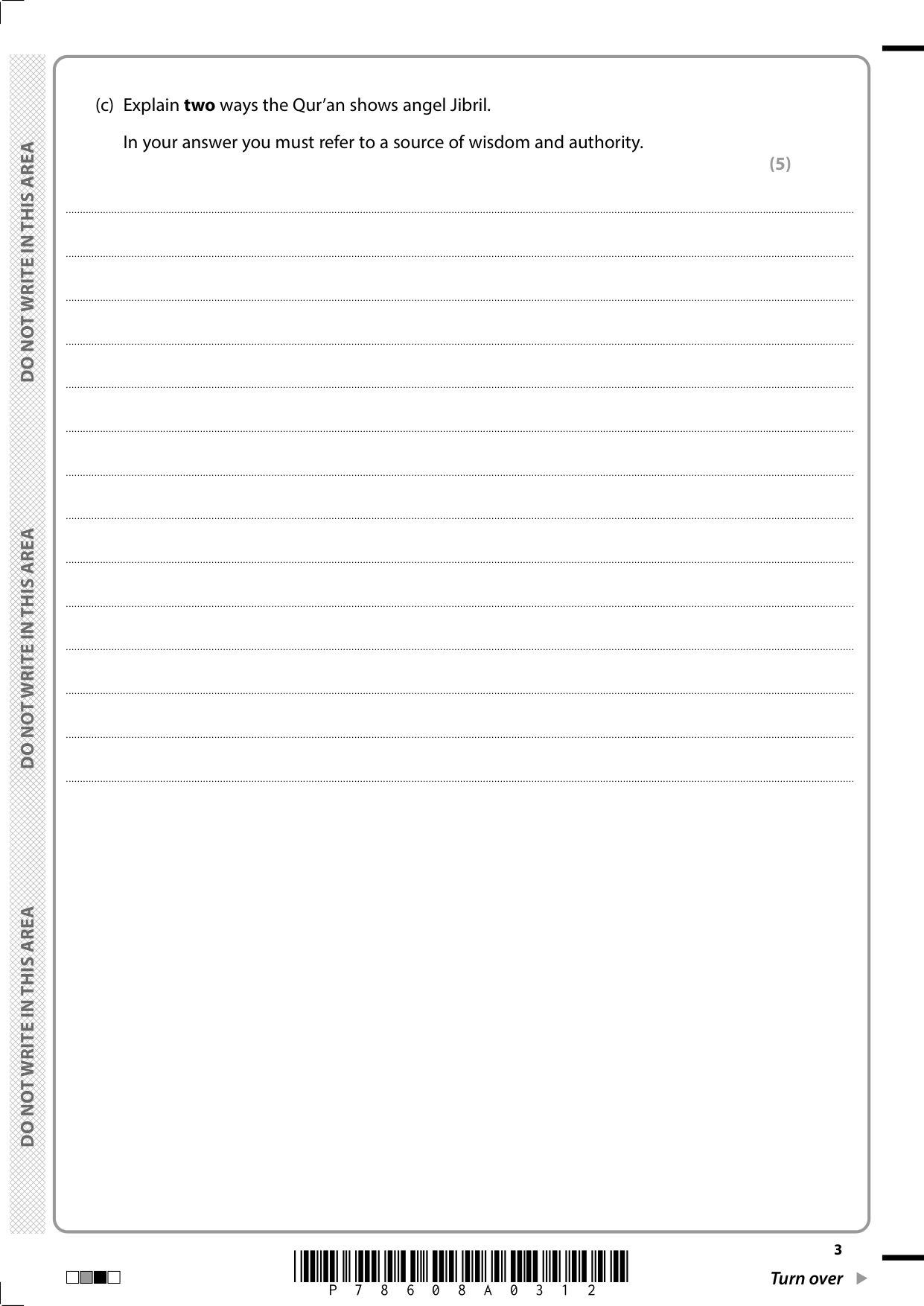 Pearson Edexcel GCSE Religious Studies Paper 2C 2025 QP IMG-3