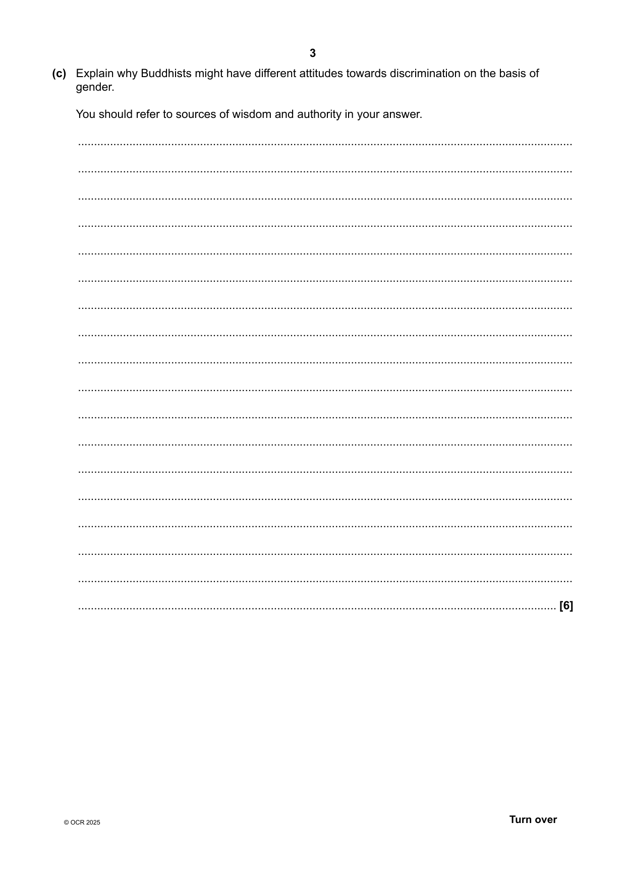 OCR GCSE Religious Studies Paper 9 2025 QP PDF IMG-3