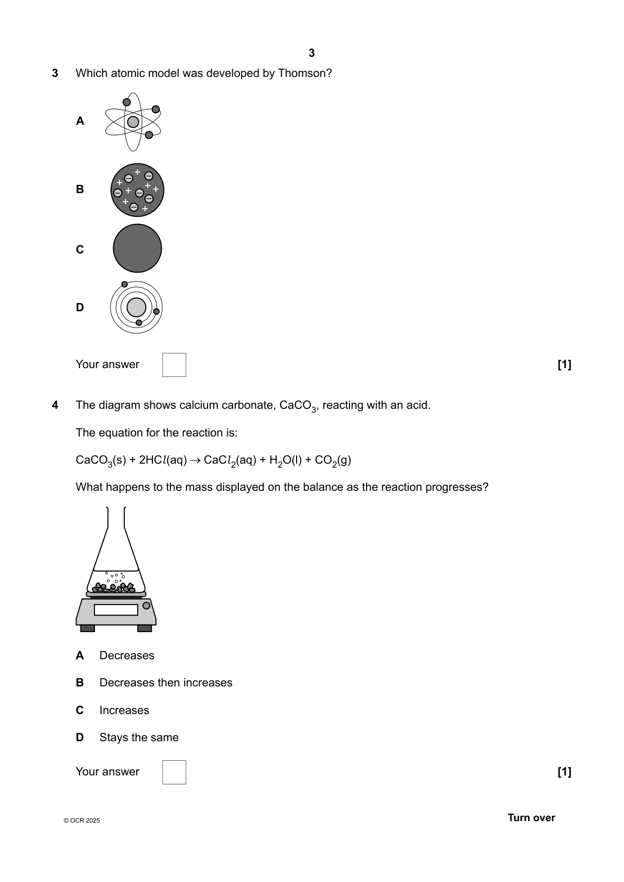 OCR GCSE Chemistry Paper 3 2025 Question Paper IMG-3
